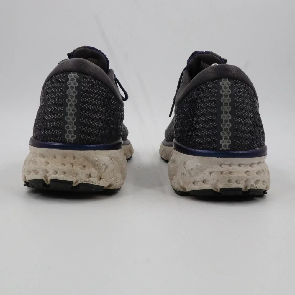 Brooks Glycerin 17 Running Shoes Mens‎ 10.5 Grey Navy Gold DNA LOFT 1102961D048